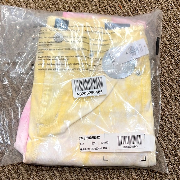 GAP Kids High Rise Ankle Tie-Dye Jeans (12) - Picture 2 of 2